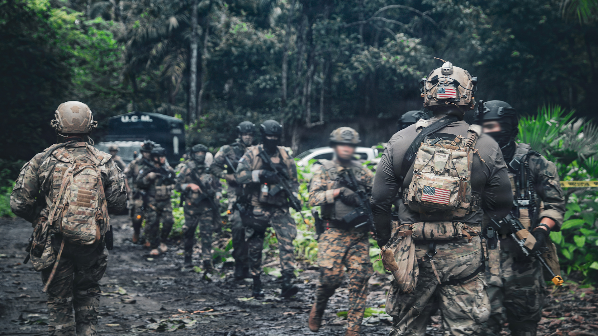 US Army Green Berets train alongside allied nations in the rainforests of Panama (Picture: US Department of War)