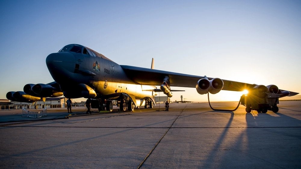 US B-52H Stratofortress conducted a hypersonic weapon test flight with AGM-183A Air-launched Rapid Response Weapon 08082020 CREDIT US Dept of Defence