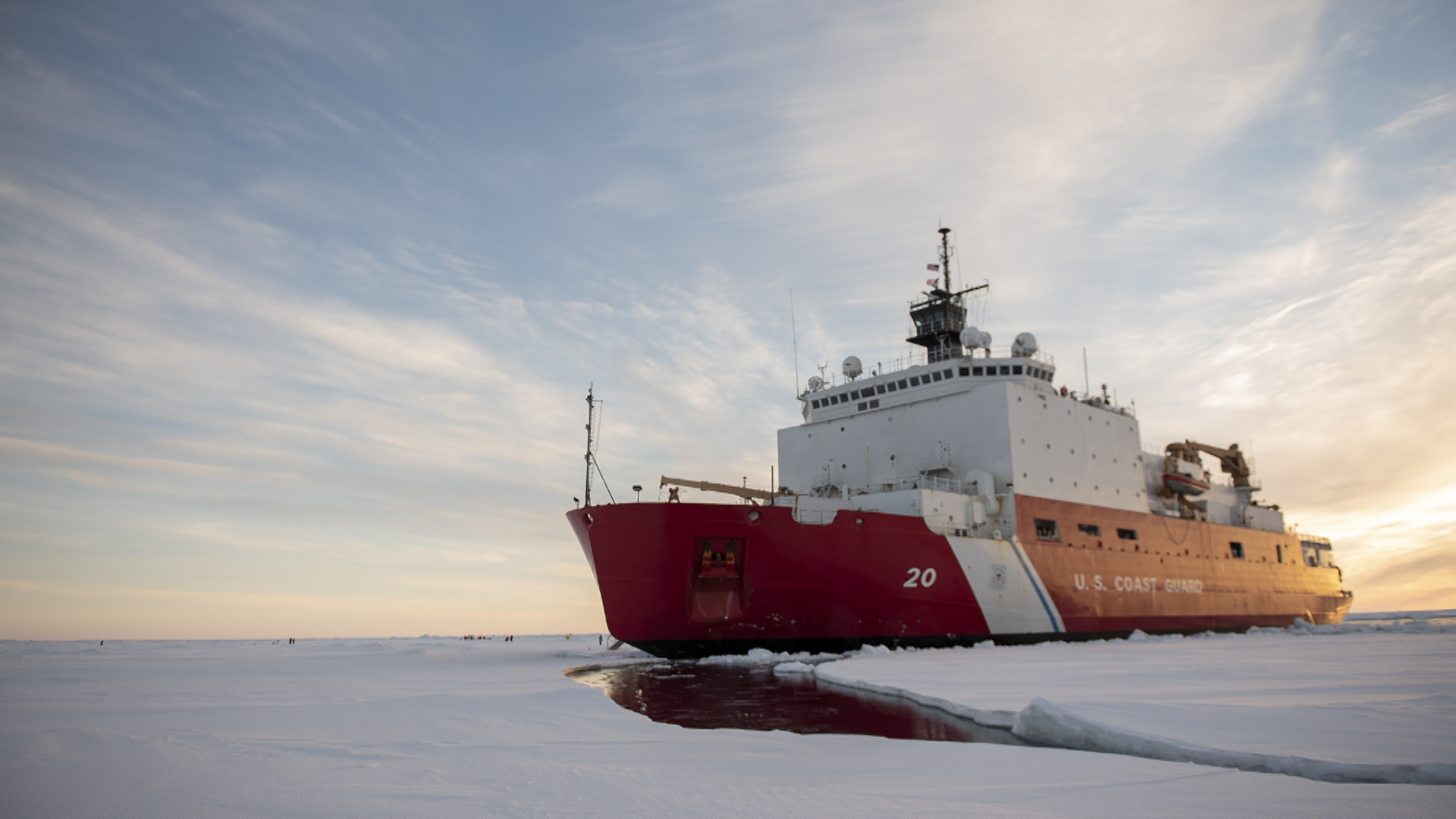 US Coast Guard Cutter Healy Alaska Arctic