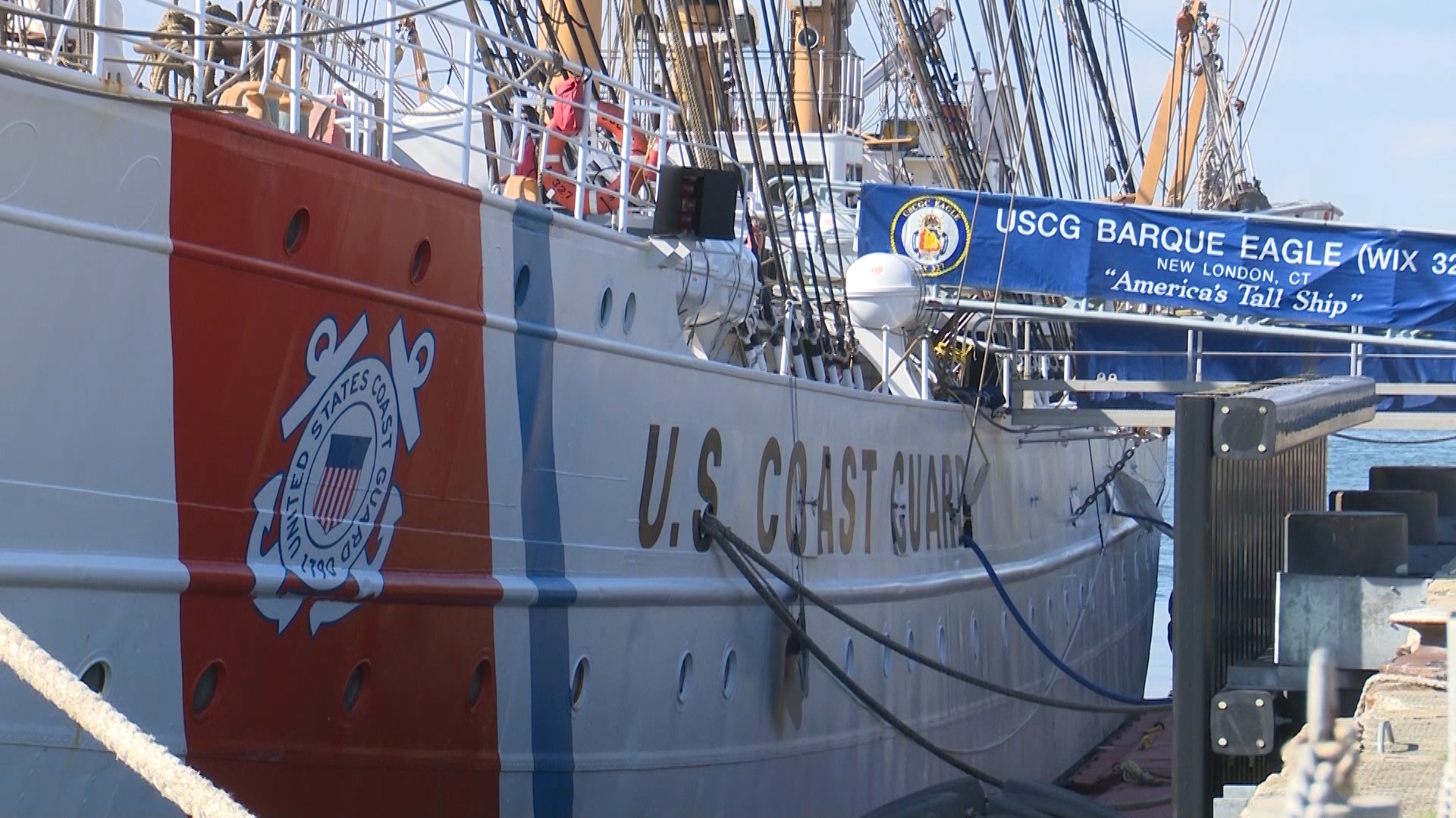 US Coast Guard use the Eagle to train cadets 304019 CREDIT BFBS.jpg