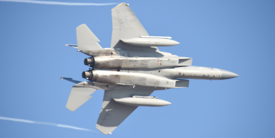 US F-15 Eagle fighter jet