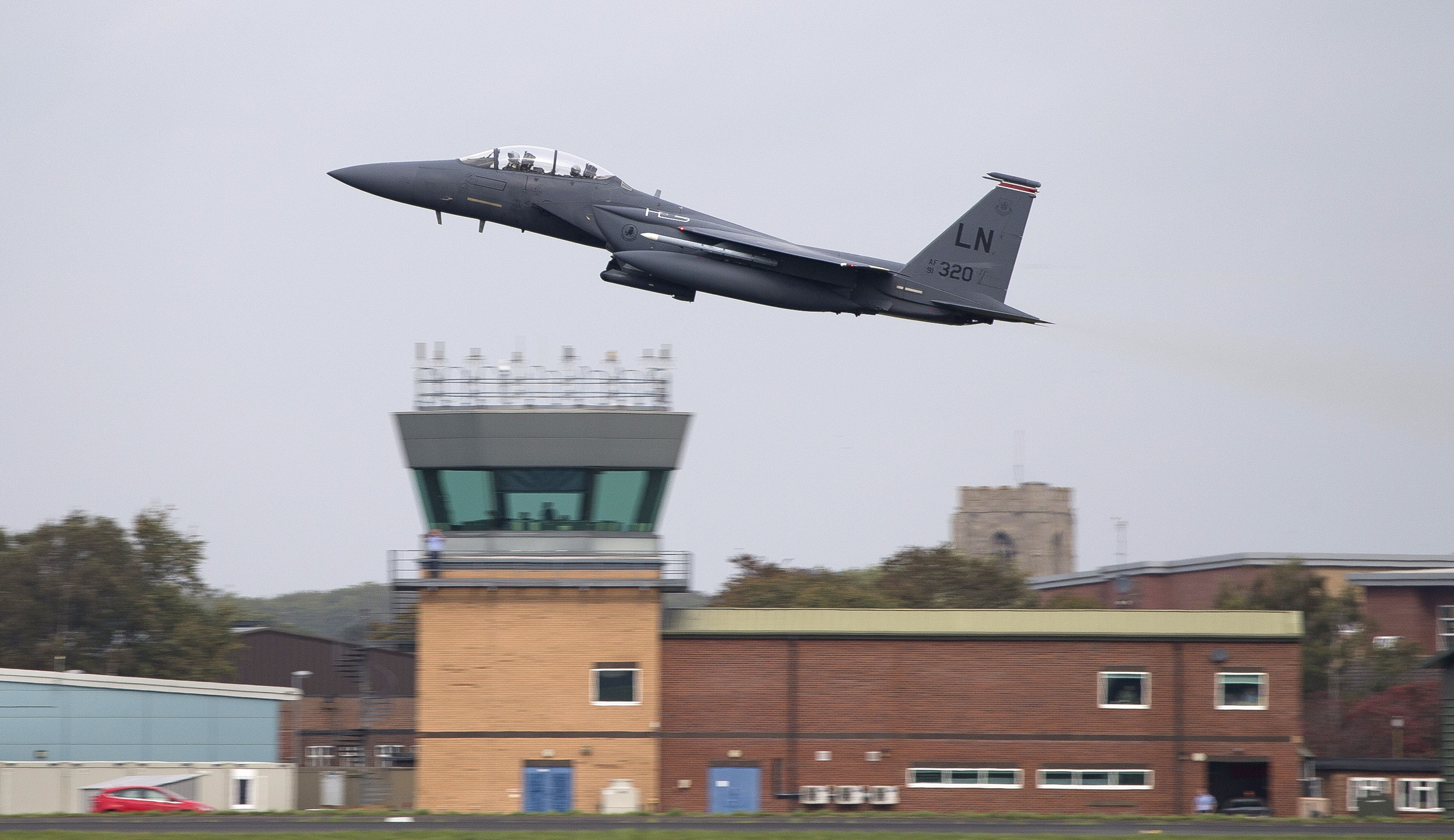 Cover image: A US F-15 takes off from RAF Coningsby during the training exercise (Picture: RAF).
