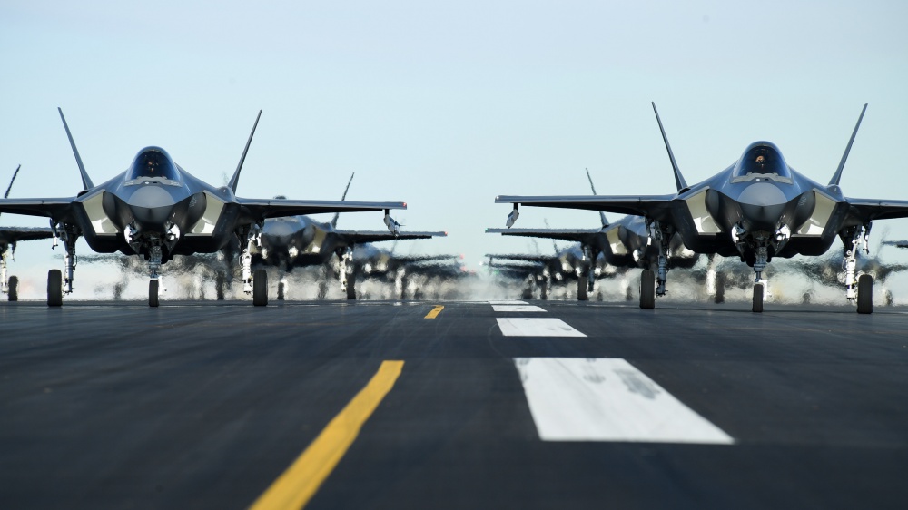 US F-35A aircraft at Hill Air Force Base in Utah 060120 CREDIT US AIR FORCE 2
