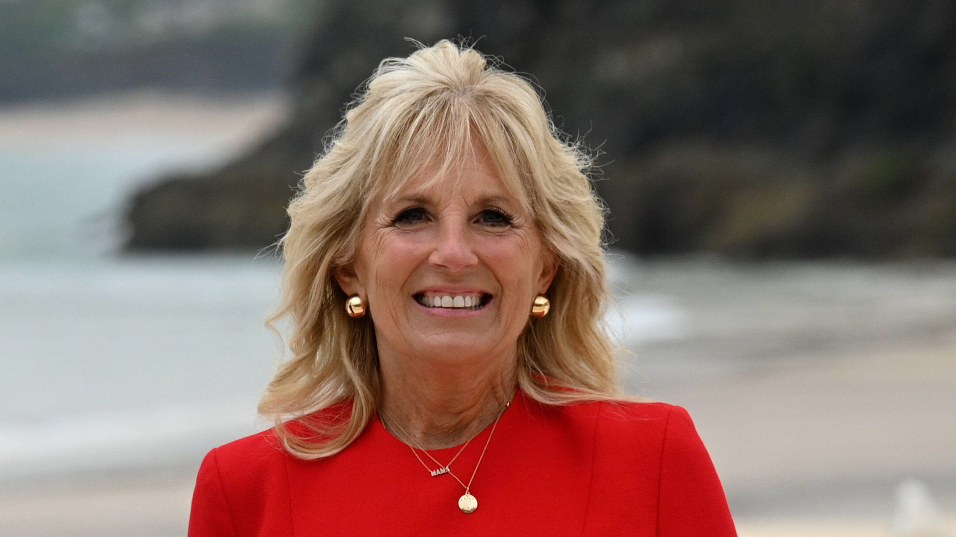 US First Lady Jill Biden G7 Summit Cornwall 110621 CREDIT PA Images Alamy Stock Photo