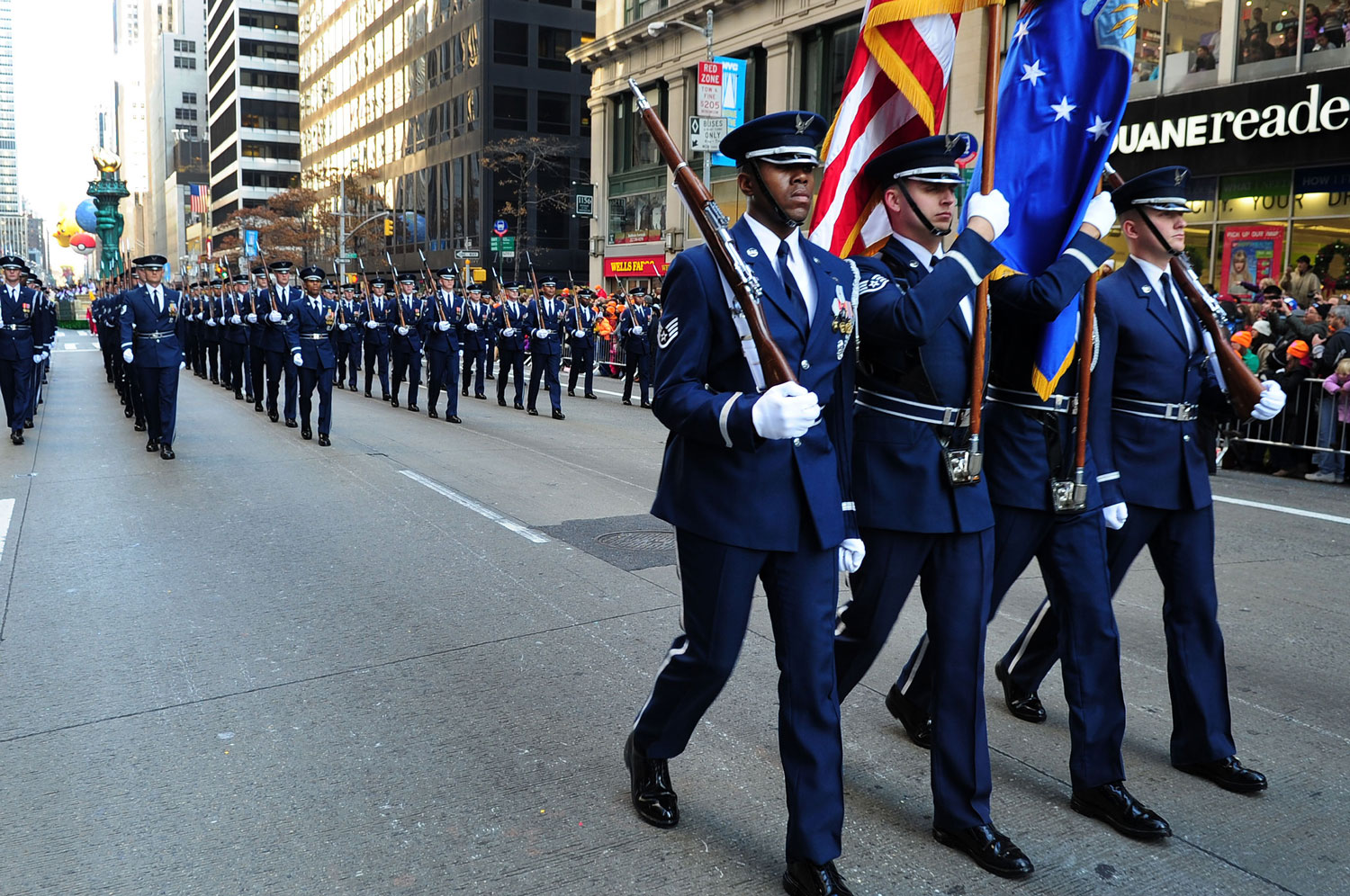 US military parade