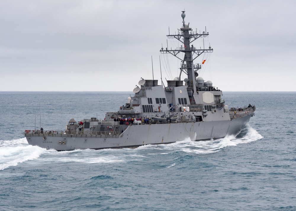 US Navy Arleigh Burke-class destroyer