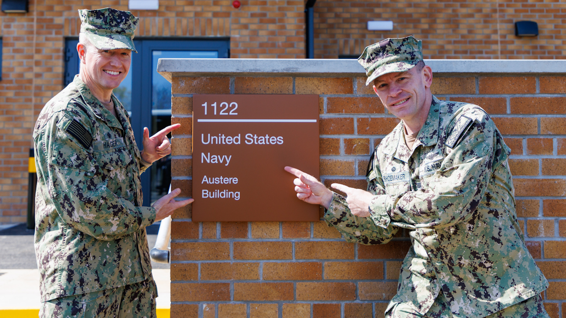 US Navy representatives at the handover of their new accommodation RAF Lossiemouth 07082024 CREDIT MOD.jpg