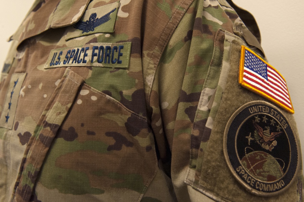 US Space force uniform 170120 CREDIT US DEPARTMENT OF DEFENSE