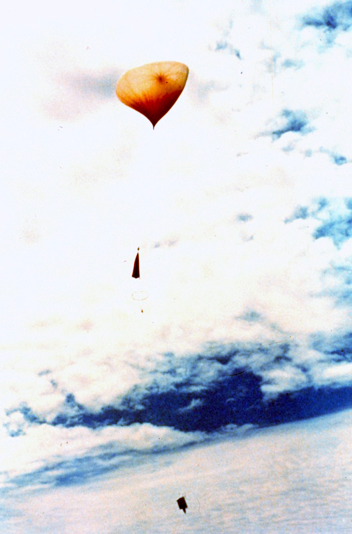US weather balloon