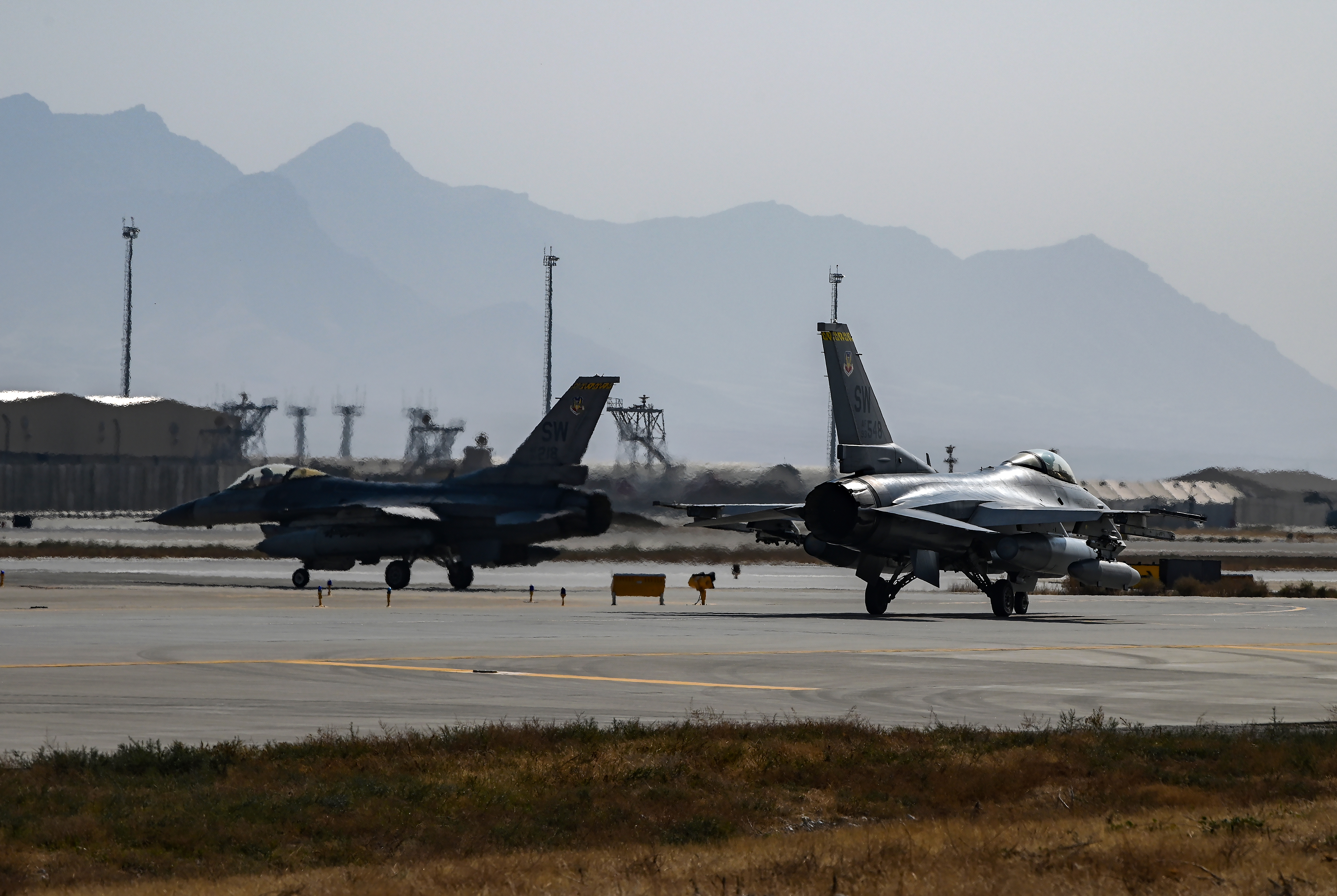 Cover image: Library image of Bagram air base in Afghanistan (Picture: US Department of Defense).