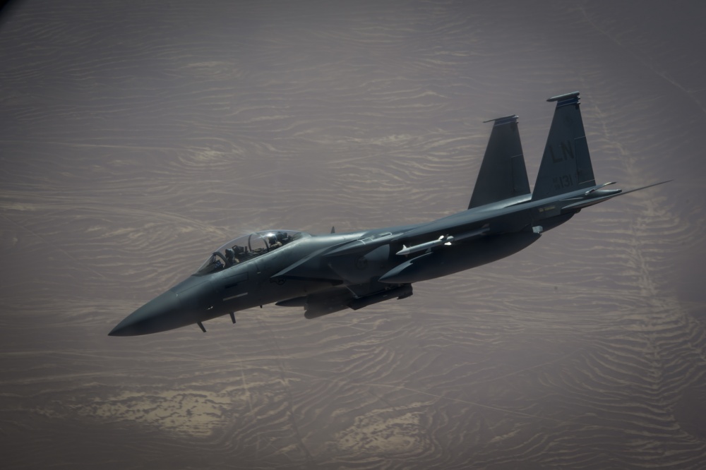 Library image of a USAF F-15 (Picture: US Department of Defense).