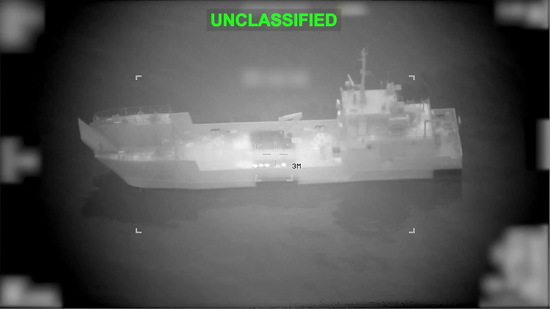 US missiles hit Iranian Revolutionary Guard Corps (IRGC) fast attack craft Strait of Hormuz 110326 CREDIT US CENTRAL COMMAND