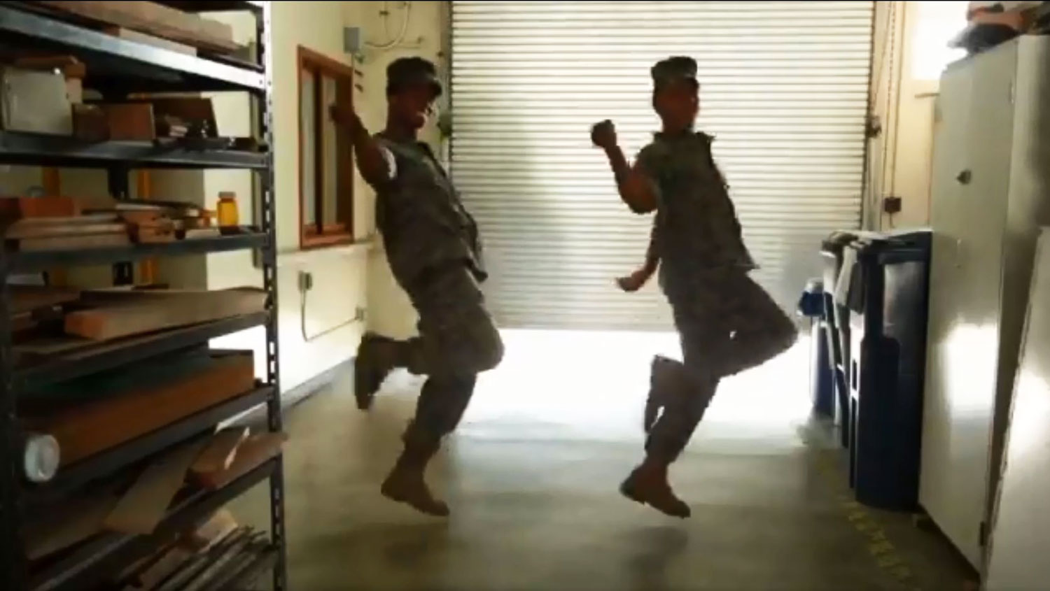 US Marines Japan Okinawa Da Pump U.S.A. Dance Video Challenge Viral Screengrab