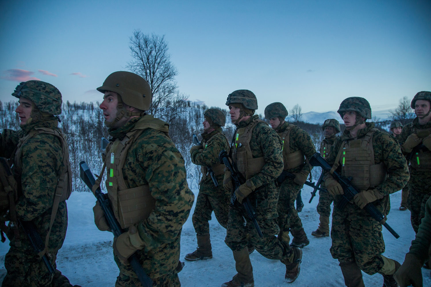 US Marines Norway Snow Winter Exercise Setermoen Norway 021218 Photographer Cpl Ashley McLaughlin Public Domain