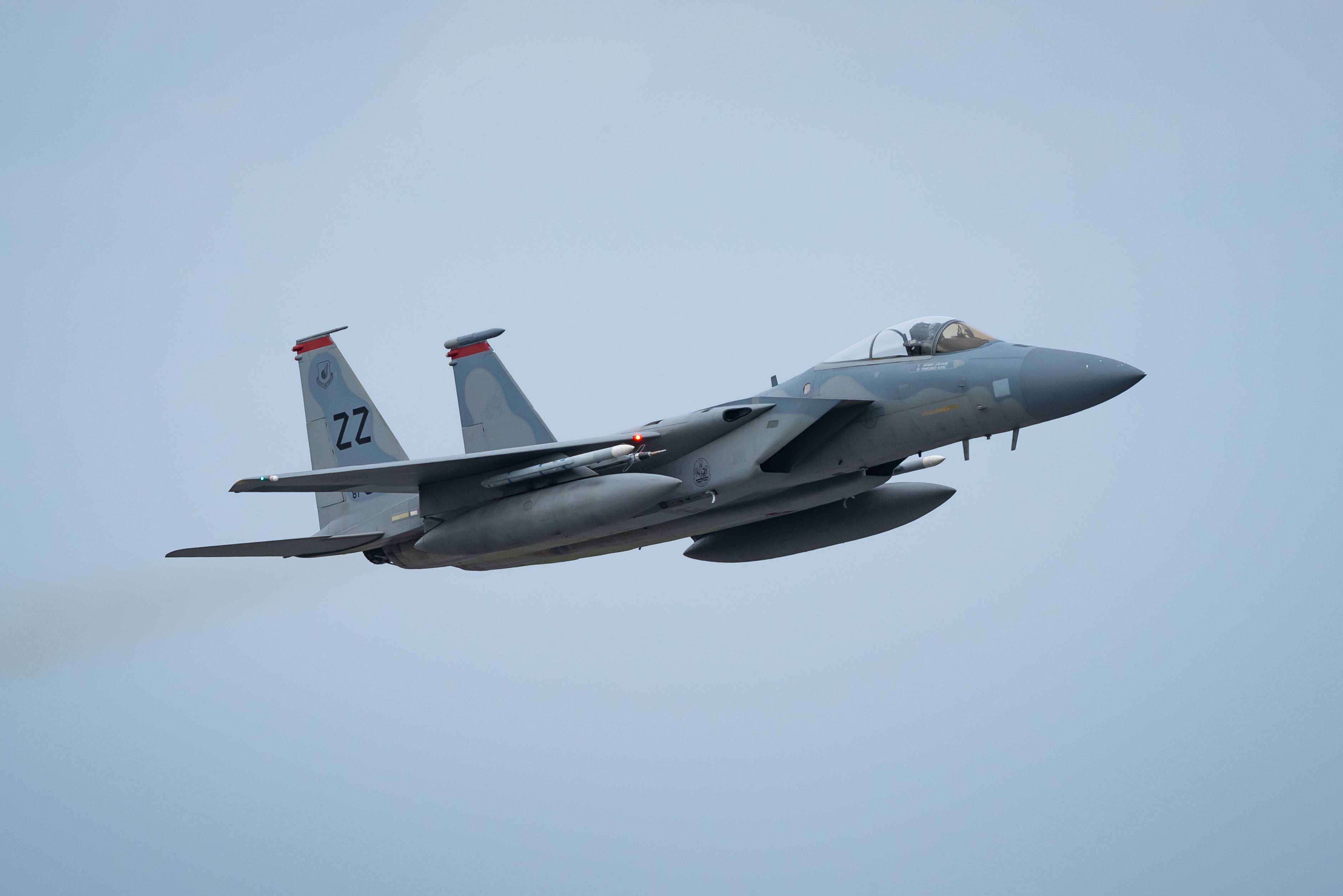 Cover image: Library image of a USAF F-15C Eagle (Picture: US Department of Defense).
