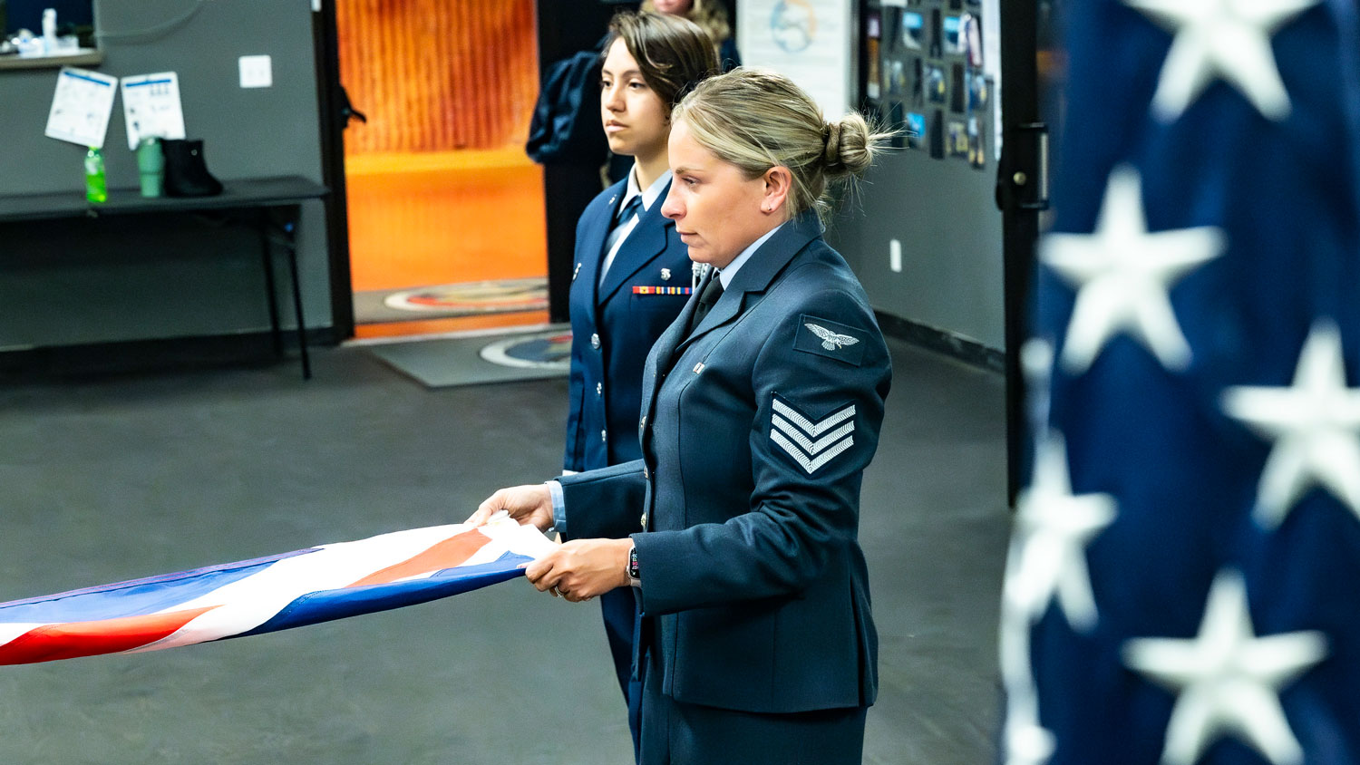 USAF teams up with RAF to honour fallen allied hero Stella Brecht 2 CREDIT USAF