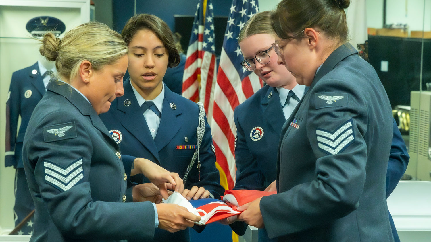 USAF teams up with RAF to honour fallen allied hero Stella Brecht 3 CREDIT USAF