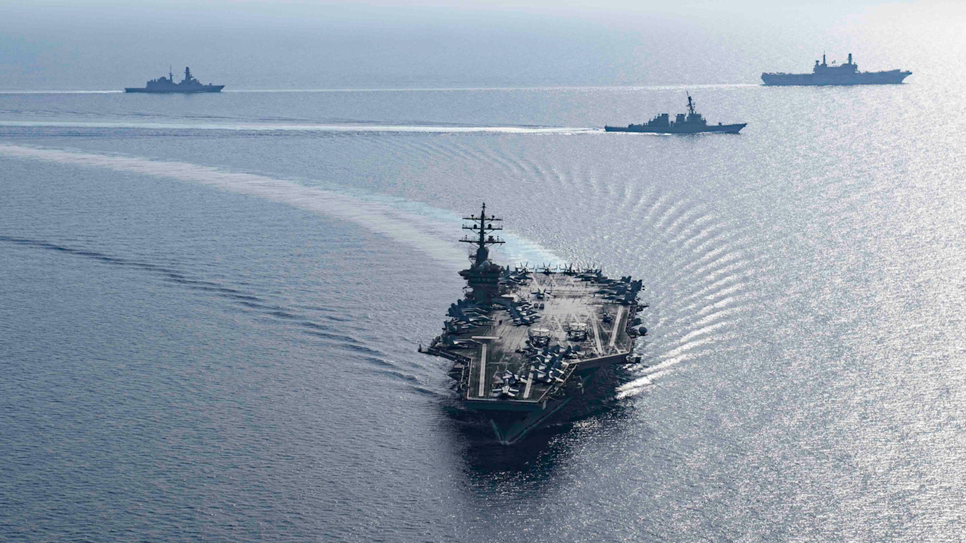 USS Dwight D Eisenhower flagship for Commander, Carrier Strike Group (CCSG) Red Sea 070624 CREDIT US DEPARTMENT OF DEFENSE