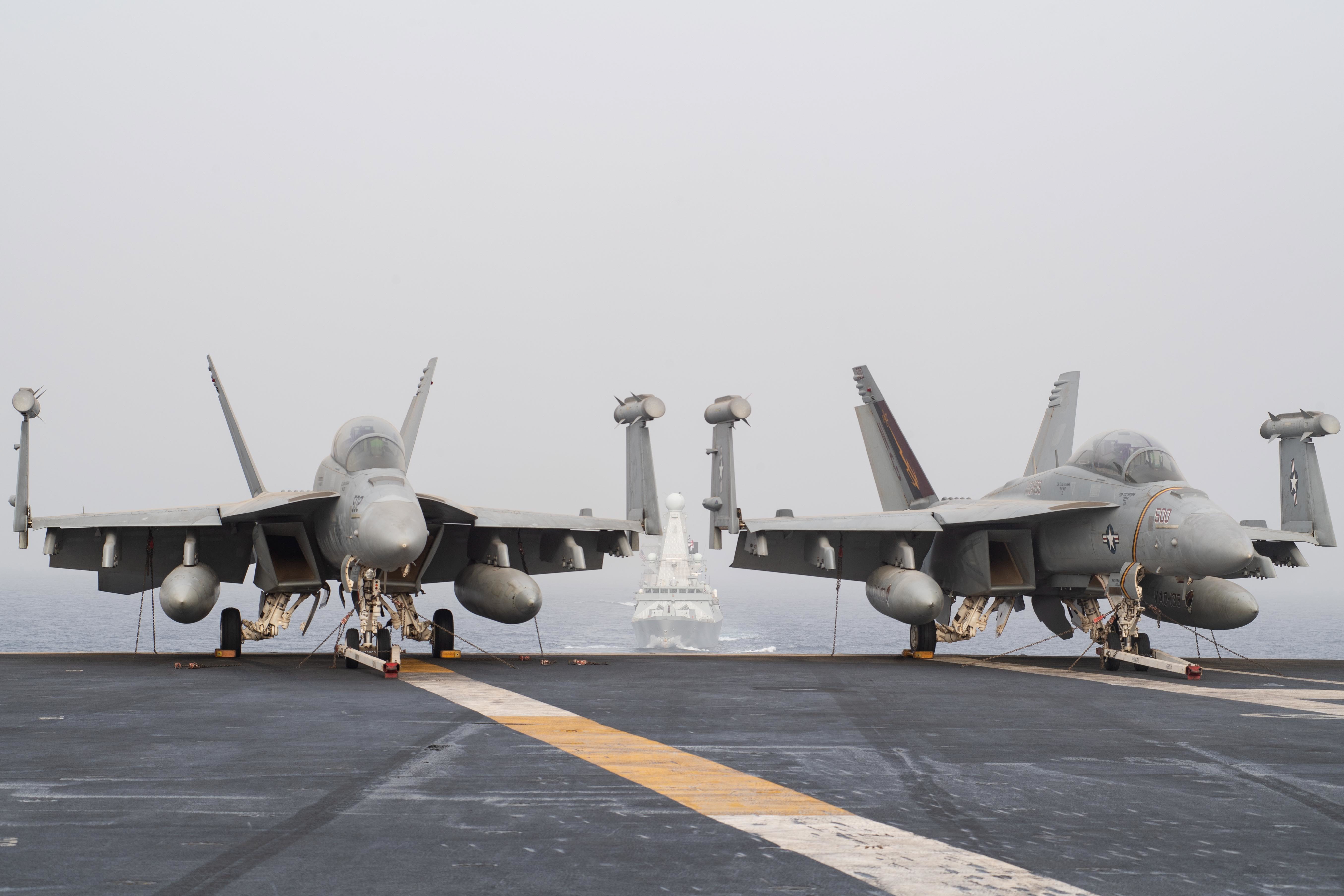 USS John C. Stennis HMS Duncan