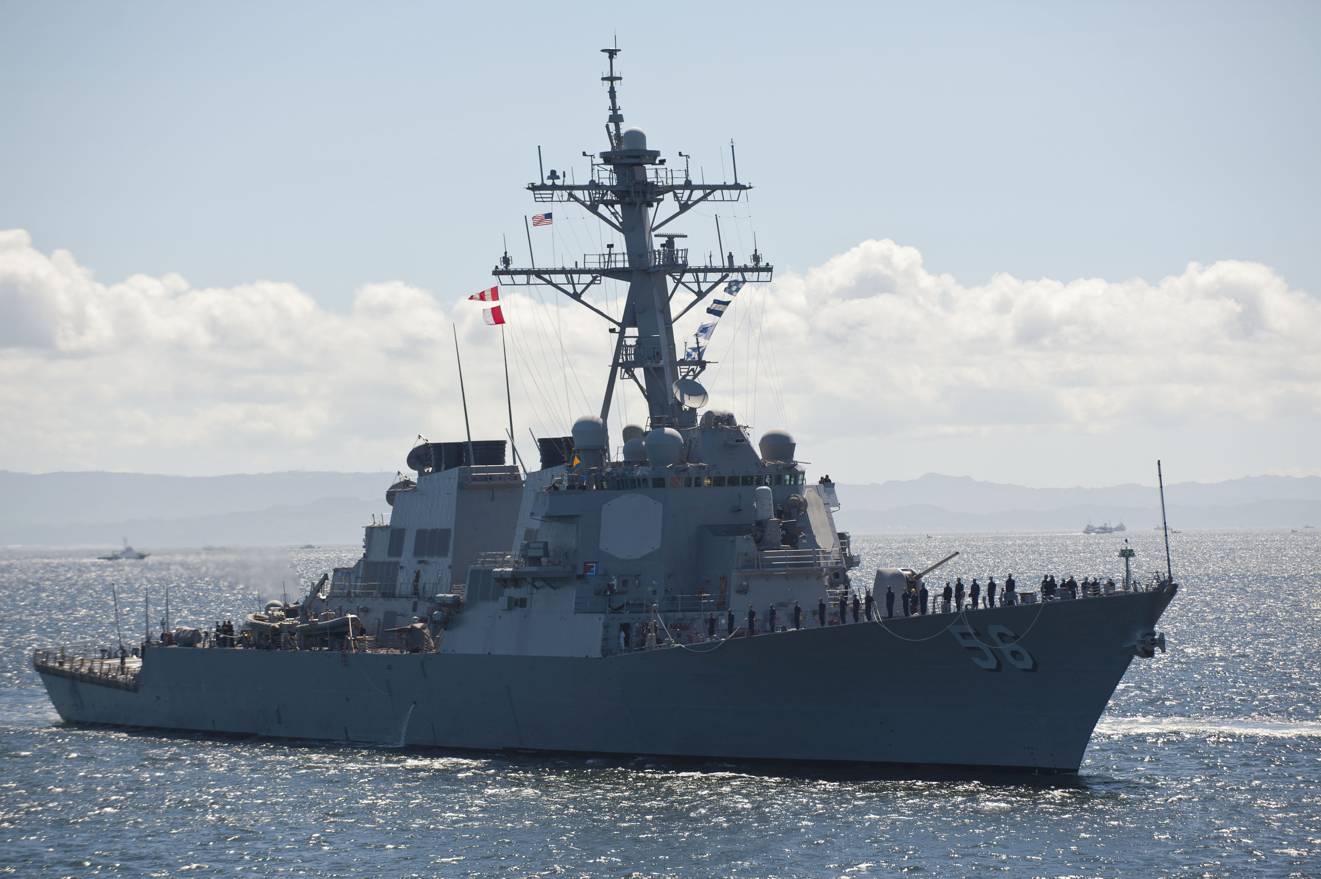 USS John S. McCain conducts Freedom of Navigation Operation in the Sea of Japan 24112020 CREDIT US Department of Defense