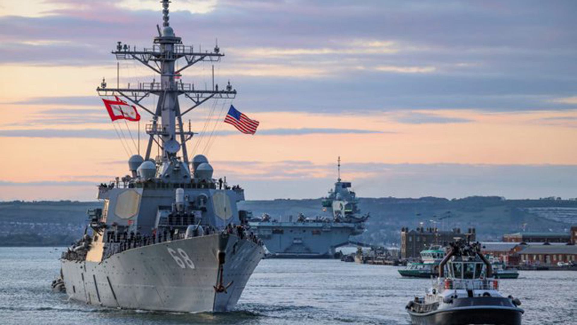 The ship had recently been taking part in the multinational exercise Med Strike 25 (Picture: MOD)