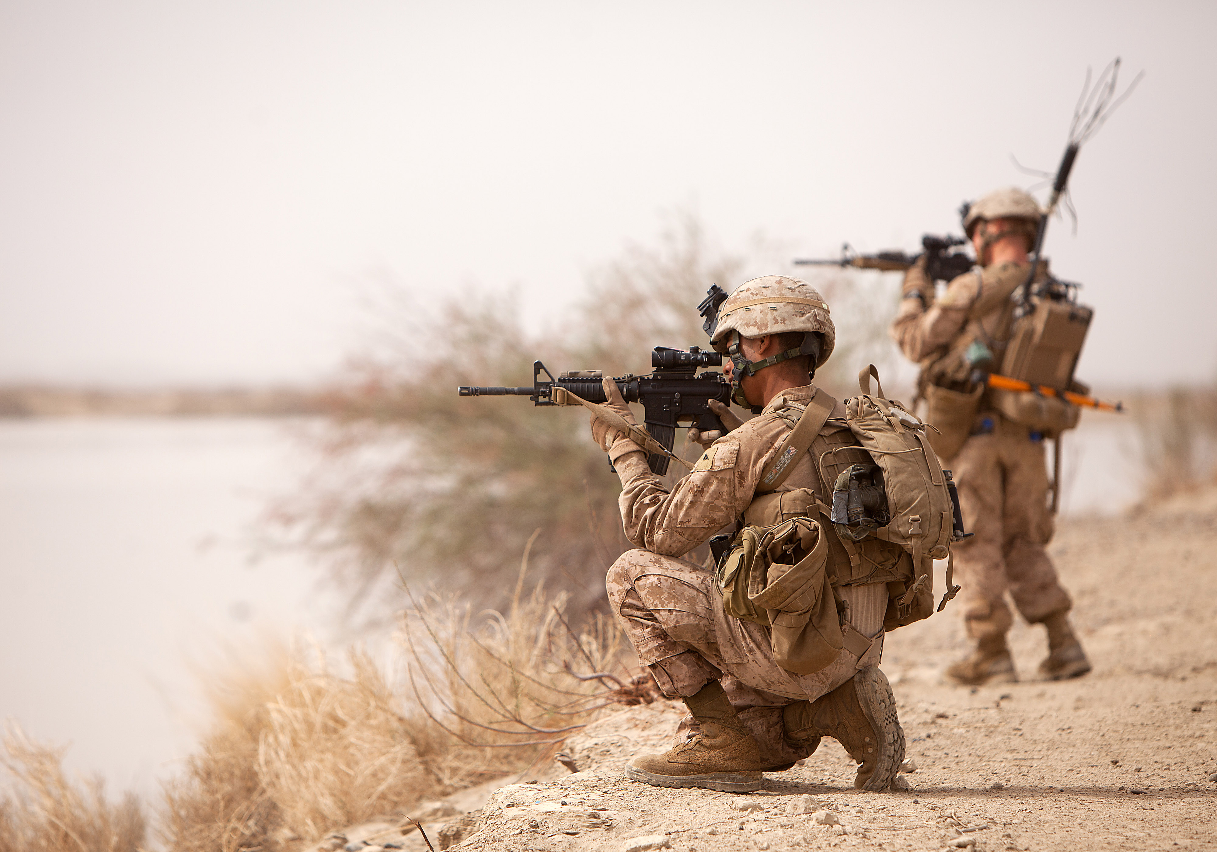 US Marines In Helmand