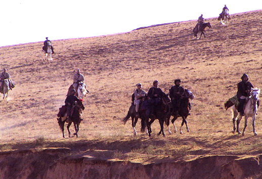 US Special Forces on horseback - Green Berets were some of the first troops into Afghanistan