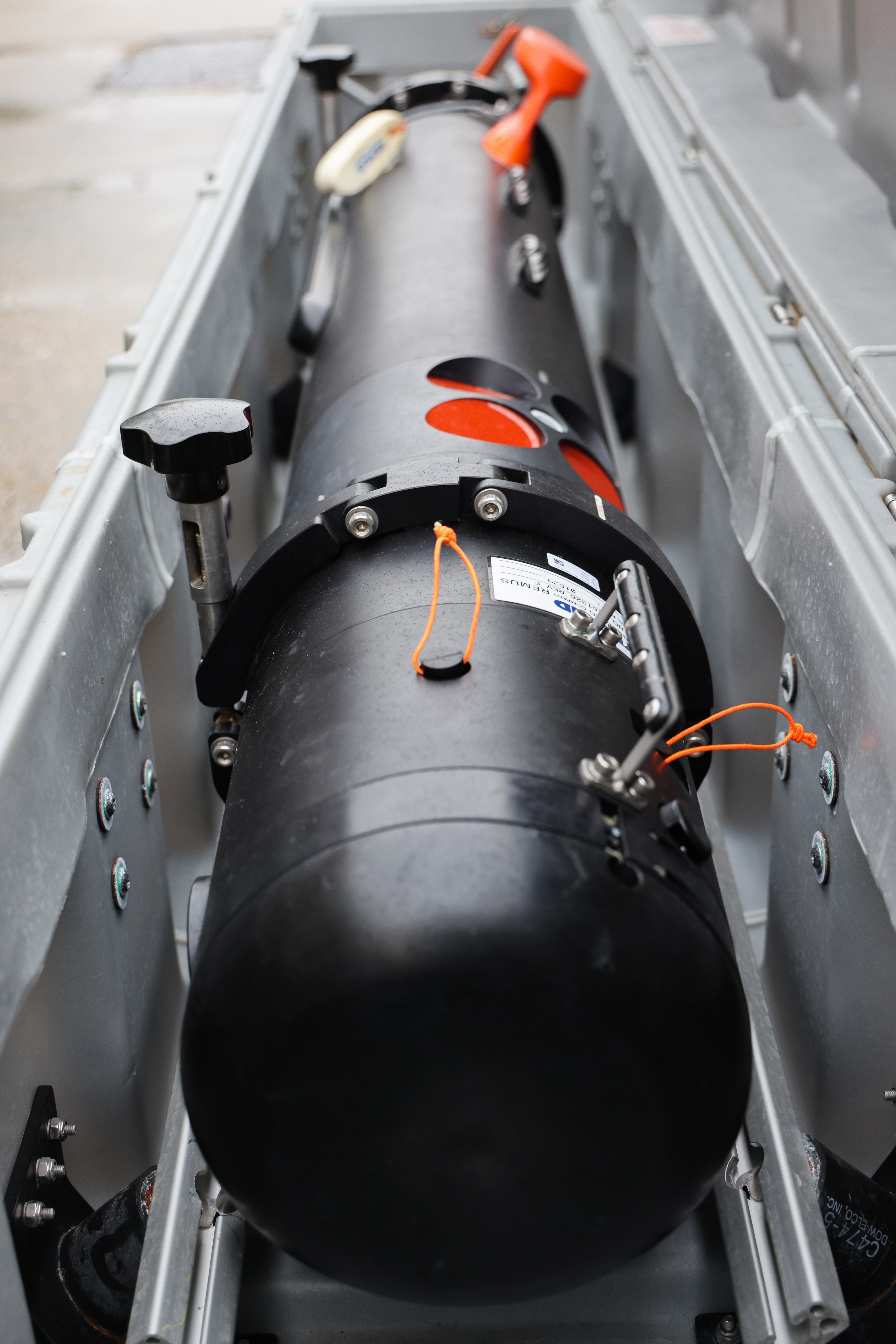 The underwater minehunter drones being sent to Ukraine (Picture: MOD).