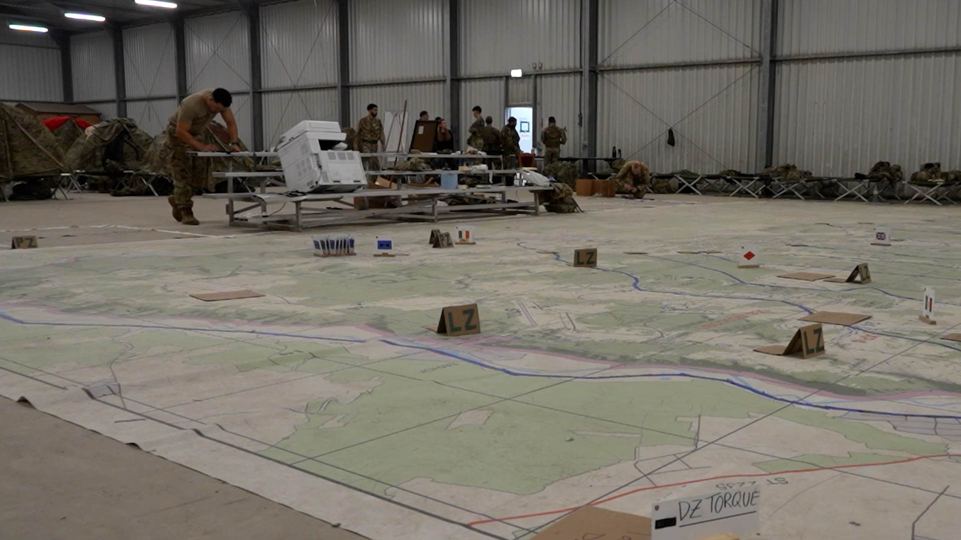 Uk troops tested on how they integrate with their American counterparts on Exercise Sabre Junction