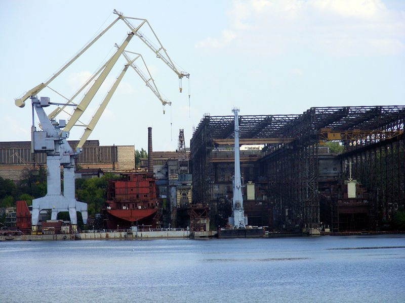 Ukraine shipyard