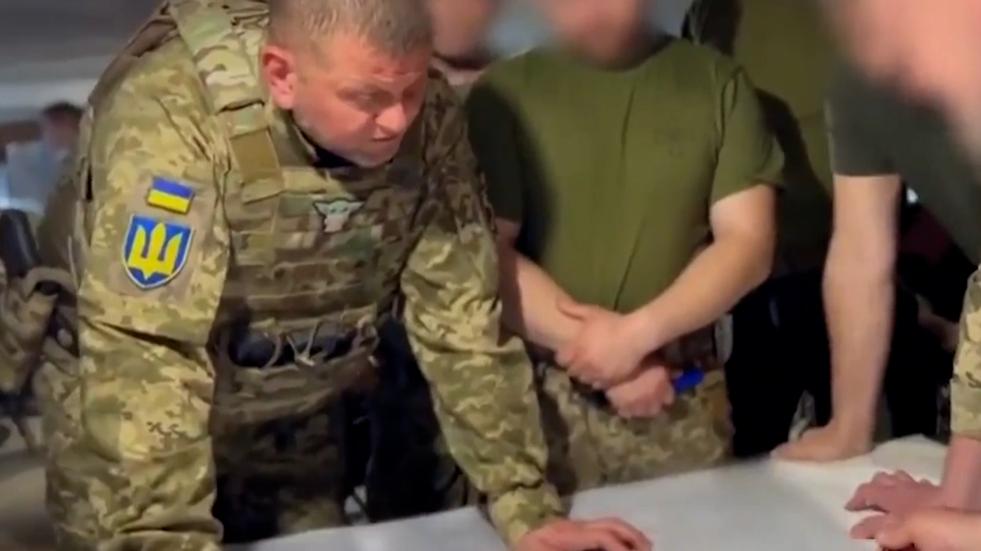 Ukraine's top commander General Valerii Zaluzhnyi with baby yoda 23062023 CREDIT Ukraine Armed Forces.jpg