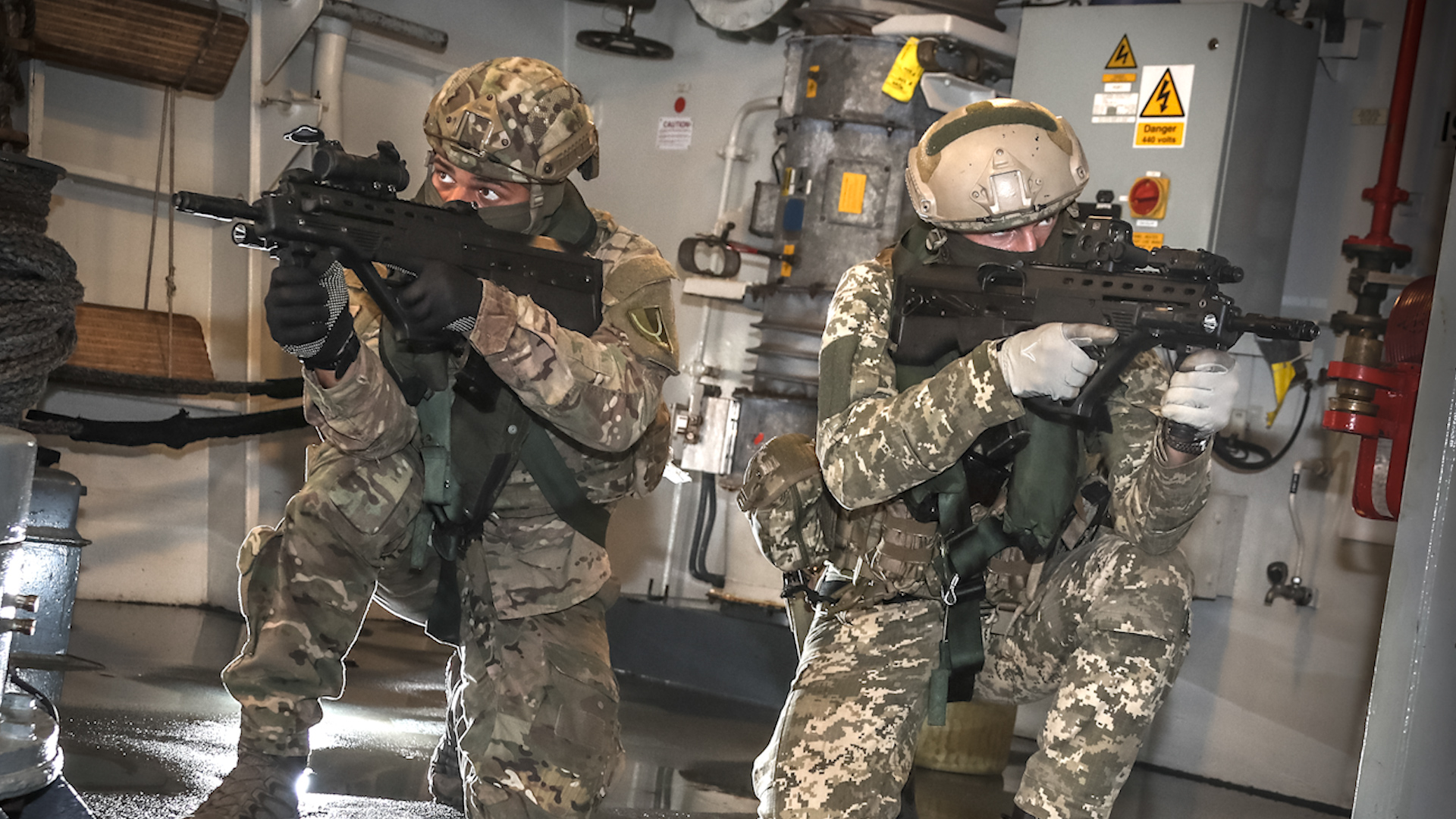 Ukrainian marines