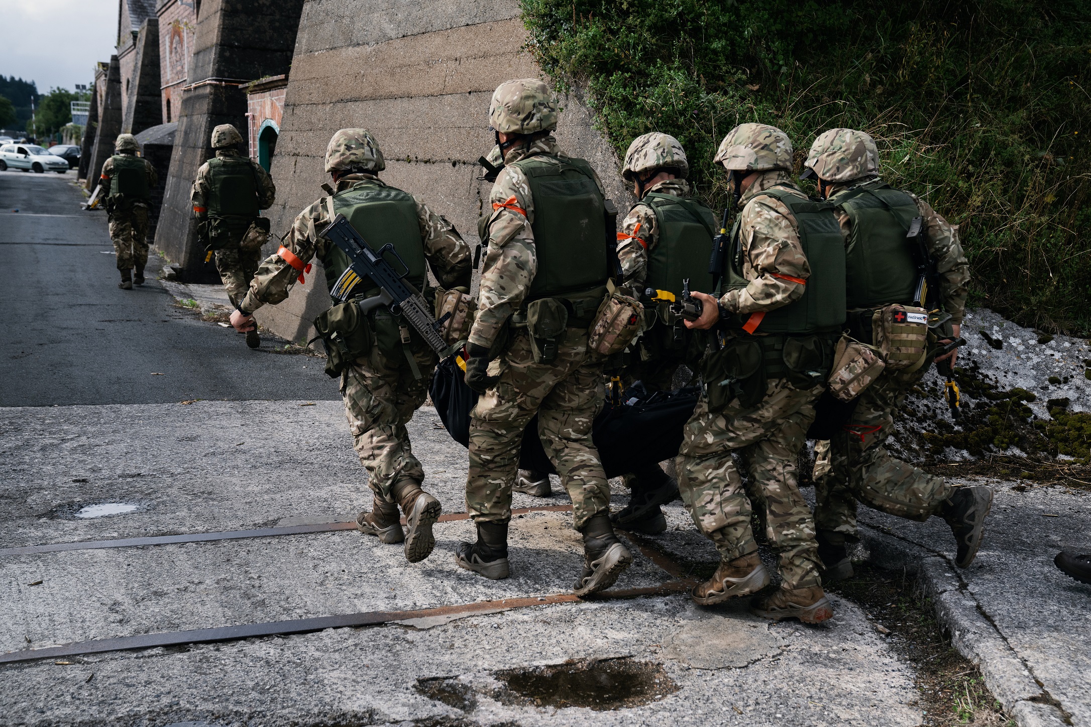 Ukrainian recruits on Operation Interflex