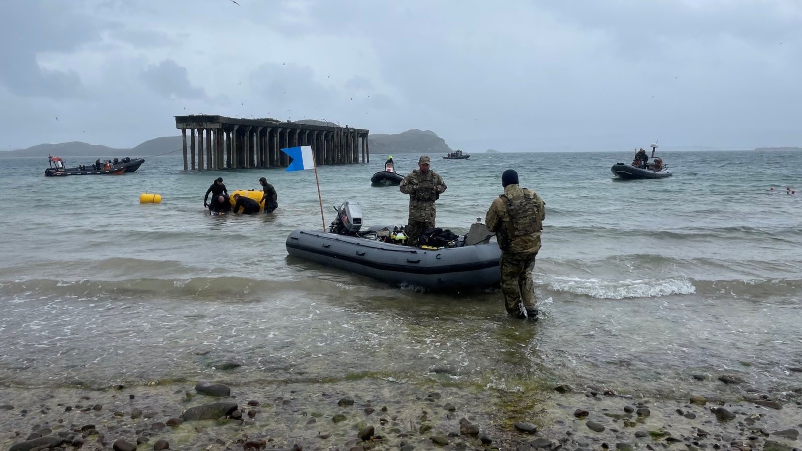 Ukrainian troops have been on exercises in Scotland learning how to disarm and diffuse Russian bombs 21072023 NO REUSE CREDIT PA WIRE, PA IMAGES