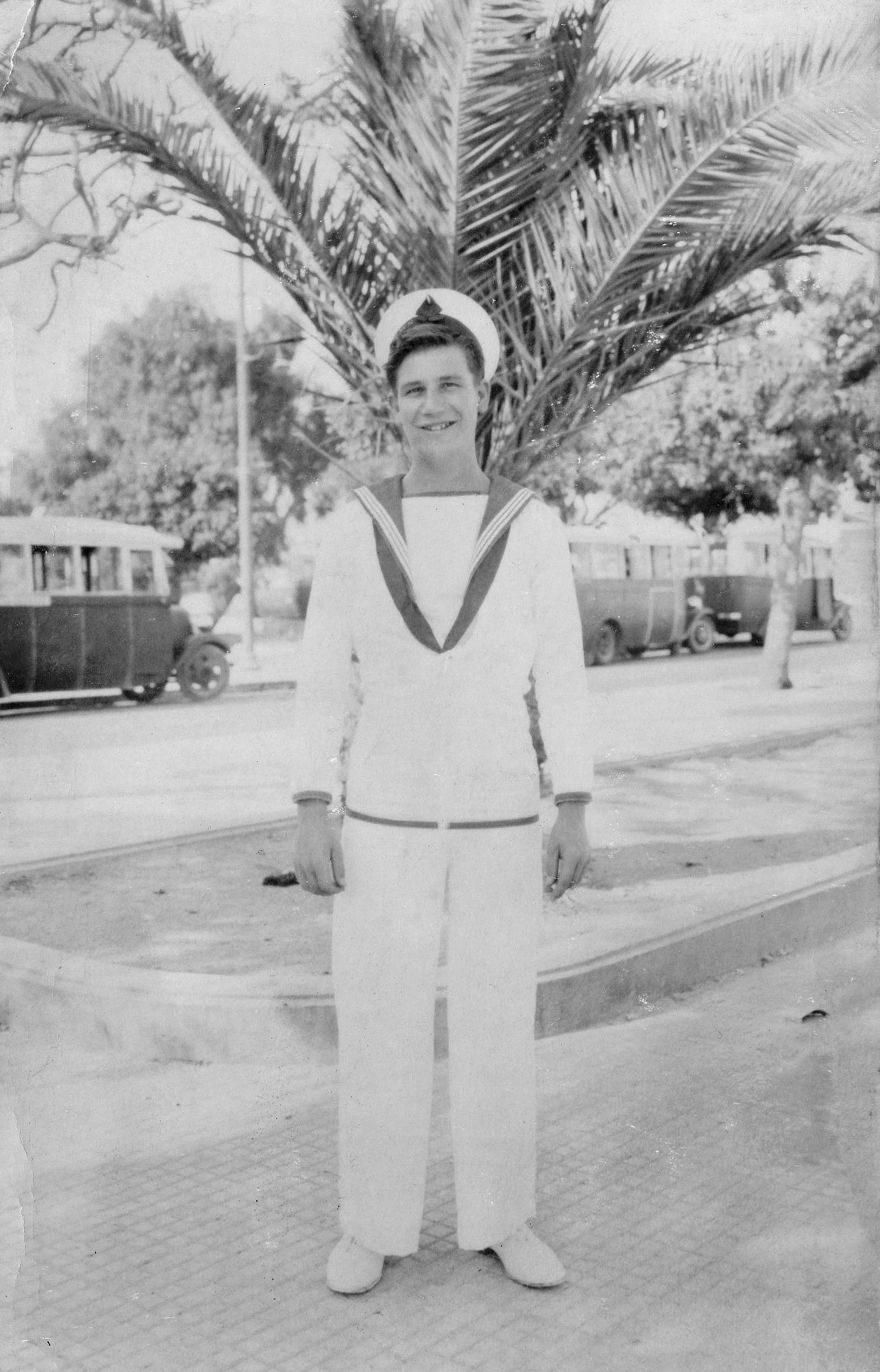 Undated handout photo issued by Blind Veterans UK of D-Day veteran George Chandler undated CREDIT PA