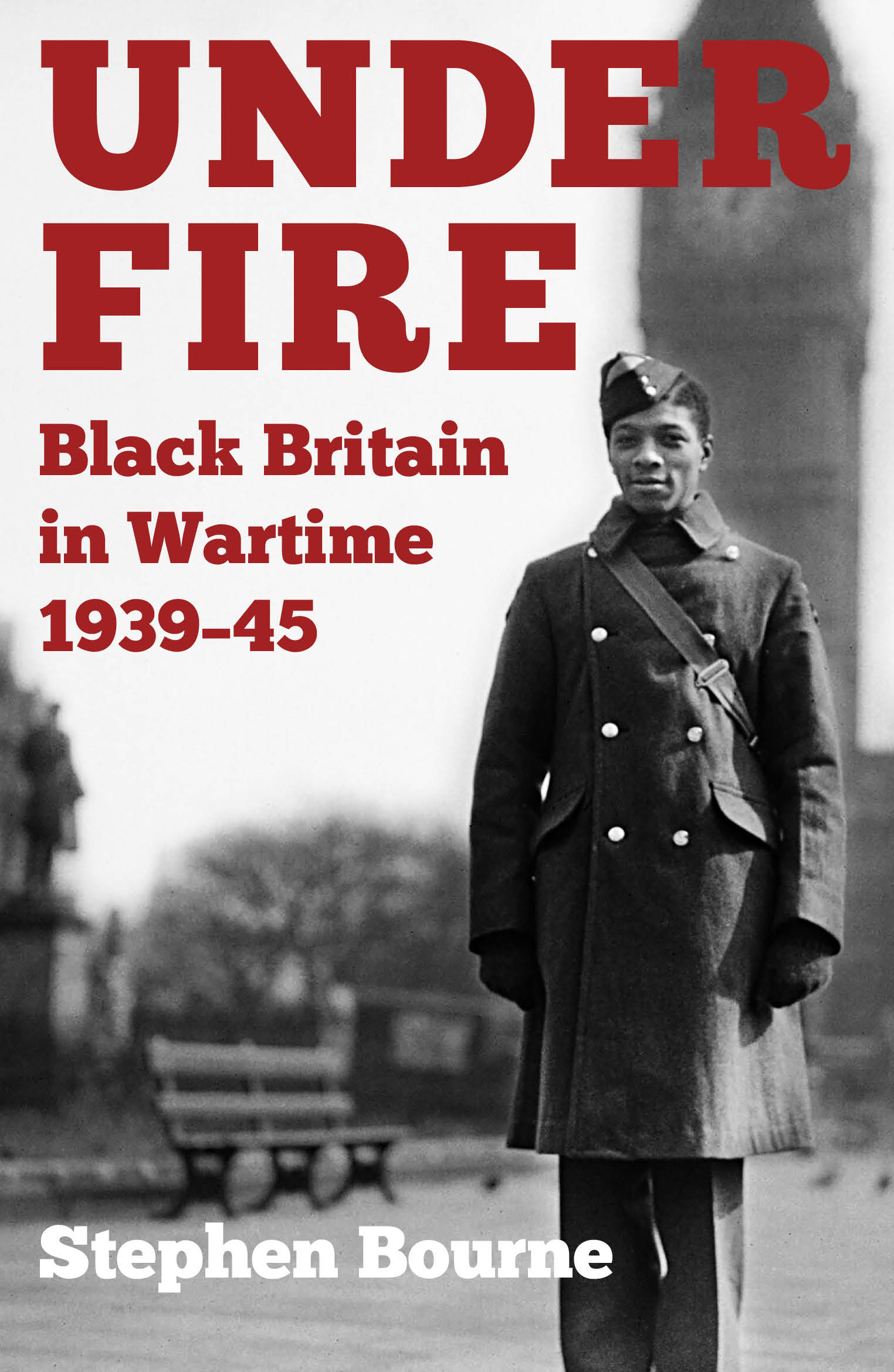 Front cover of book Under Fire by Stephen Bourne