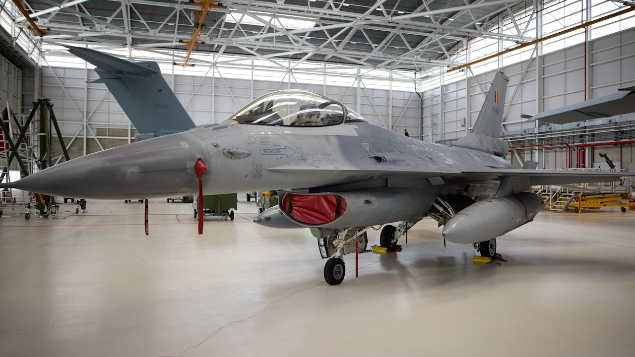 Ukrainian personnel are being trained on the F-16 aircraft, and 30 jets are to be delivered to Ukraine by 2028 (Picture: Volodymyr Zelensky X)