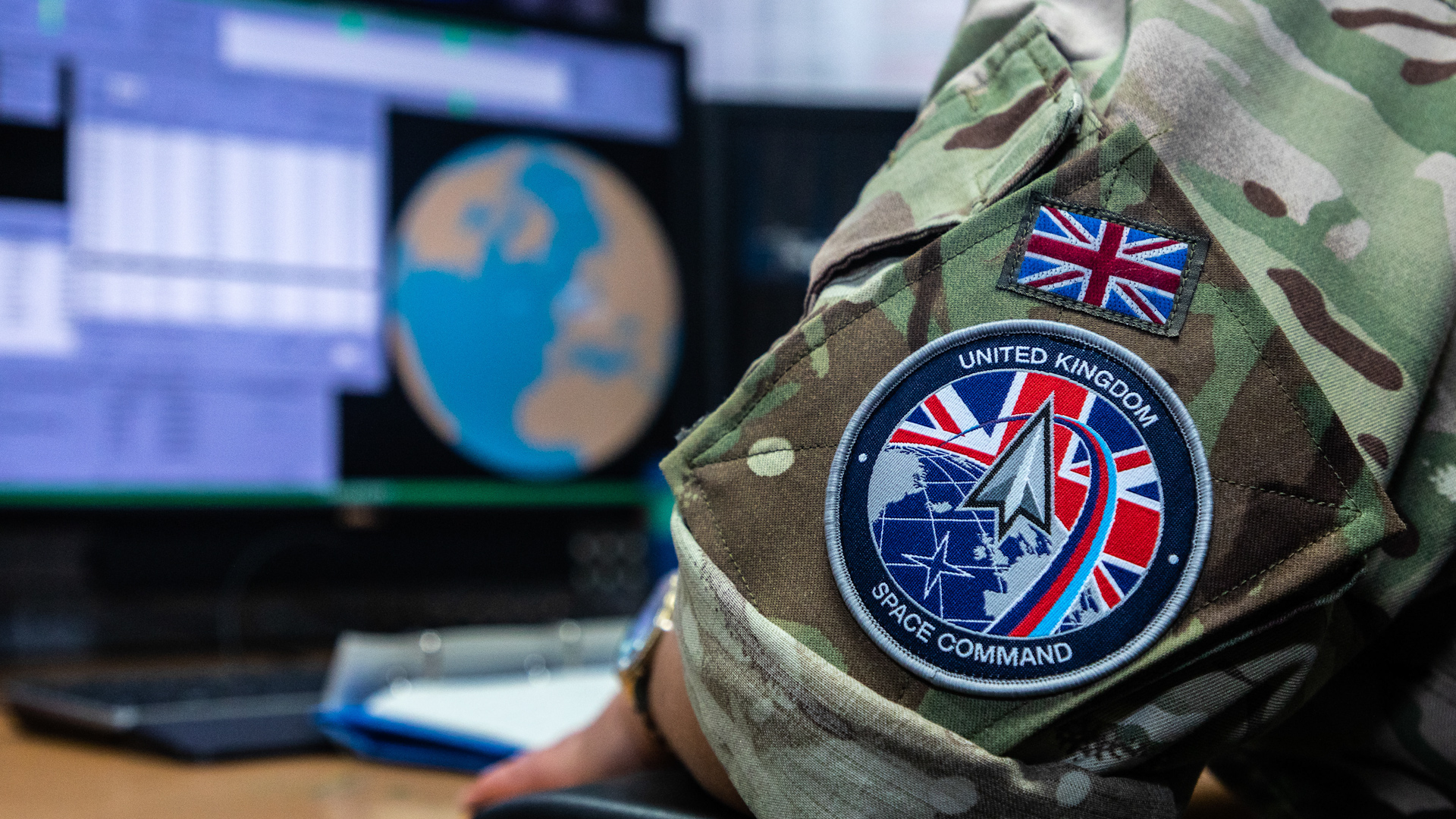 United Kingdom Space Command Patch