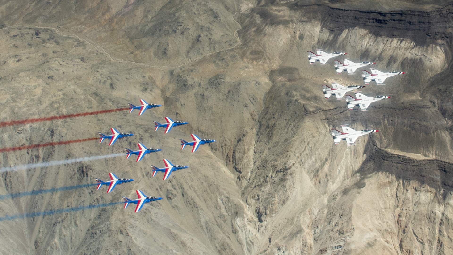 United States Air Force Thunderbirds Death Valley CREDIT DVIDS