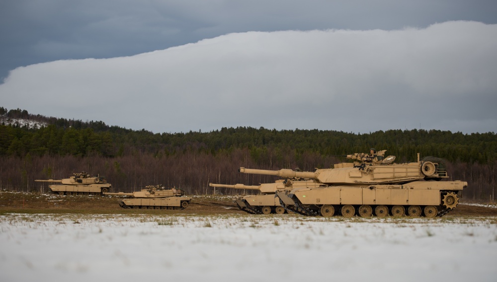 US tank Trident Juncture