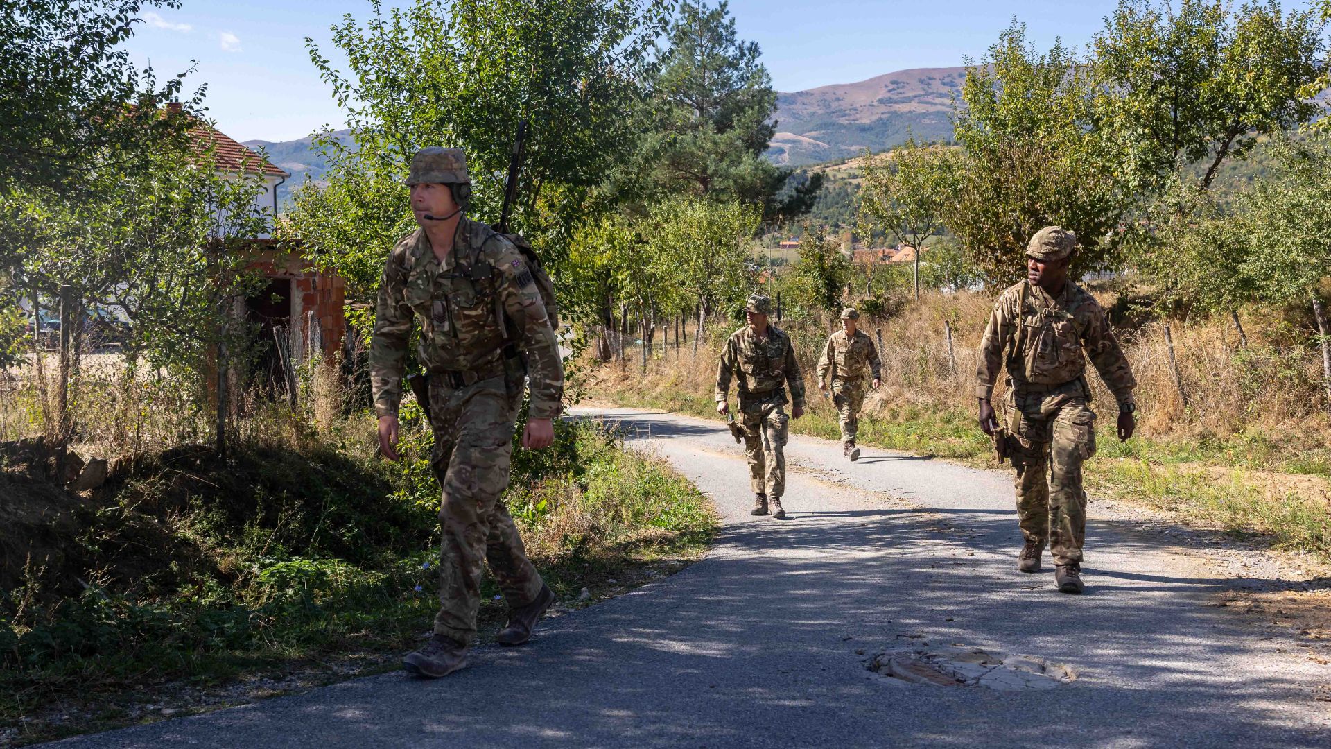The UK first entered Kosovo in 1999 as a peacekeeping force to bring peace and stability following the conflict of the 1990s 
