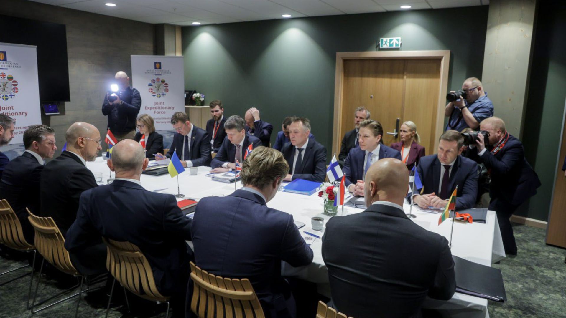 Defence ministers from the 10-nation strong JEF – led by the UK - met in Bodø, northern Norway, to discuss strengthening Euro-Atlantic security