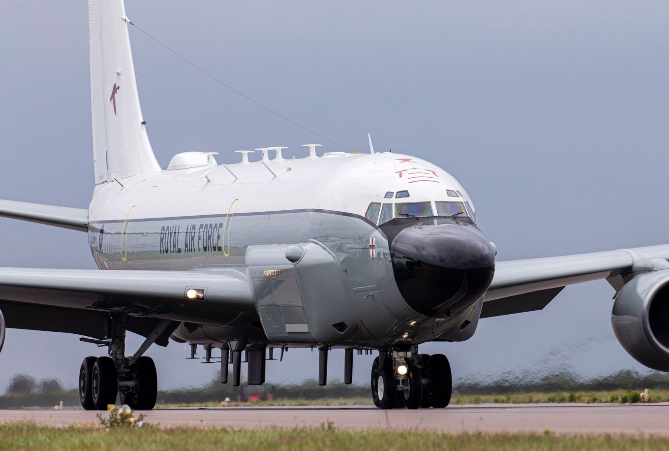 The MOD has accused Russia of carrying out an "unsafe close pass" of an RC-135W Rivet Joint