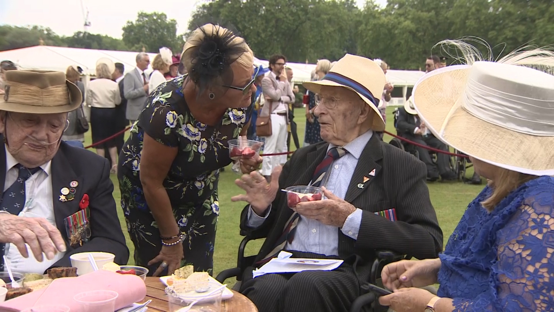 Princess Anne Hosts Garden Party In Honour Of Veterans And Serving Personnel 070618