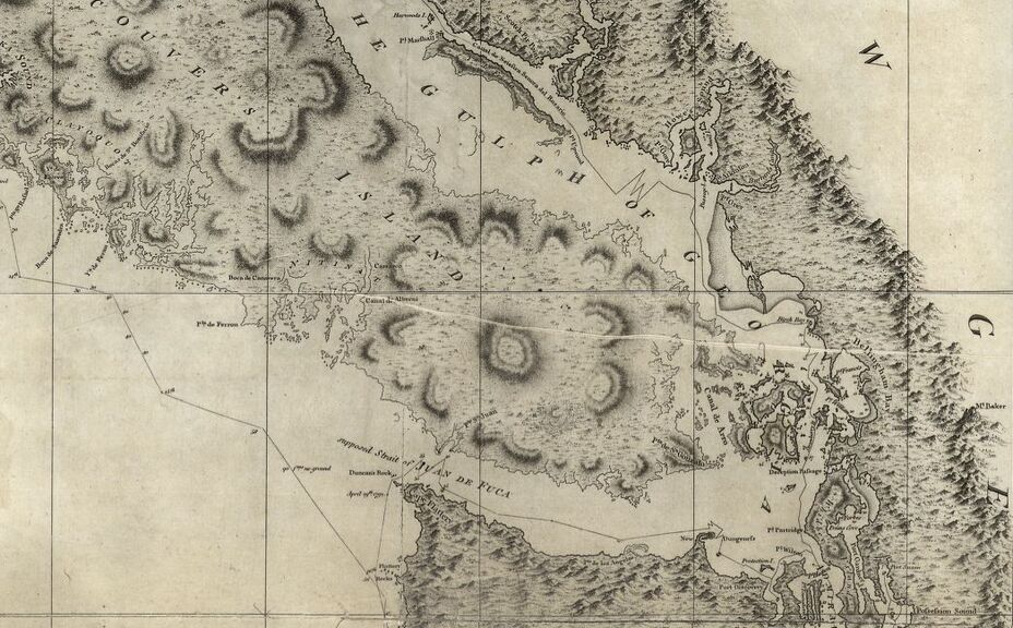 Vancouver Island border for Pigs War article CREDIT Librart of Congress Louisiana