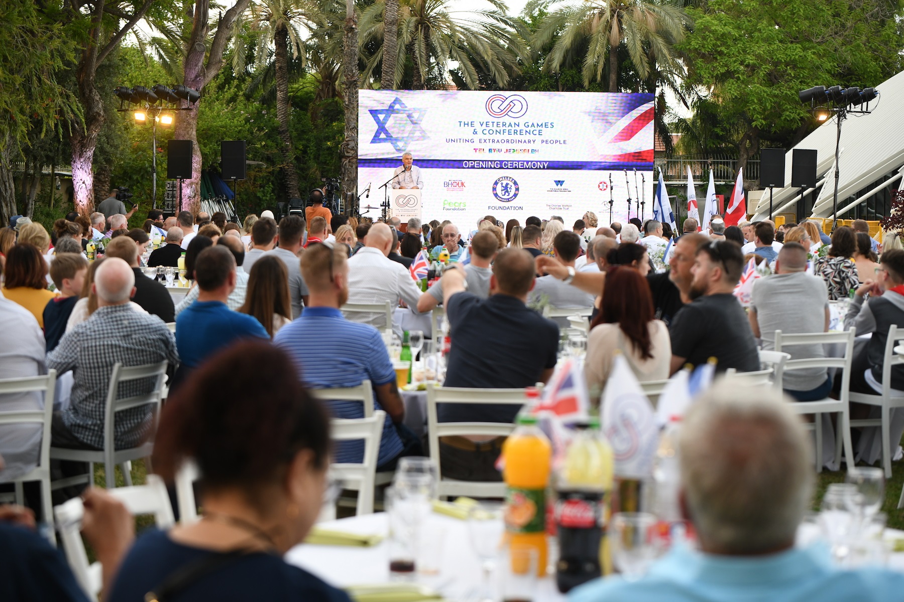 The opening ceremony (Picture: The Veteran Games).