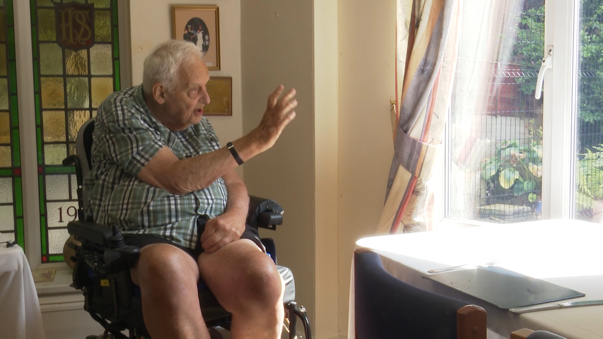 Veteran at Broughton House 100919 CREDIT BFBS.jpg