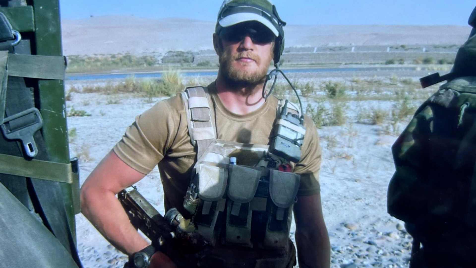 Veterans Minister Alistair Carns serving in Afghanistan CREDIT @AlistairCarns X