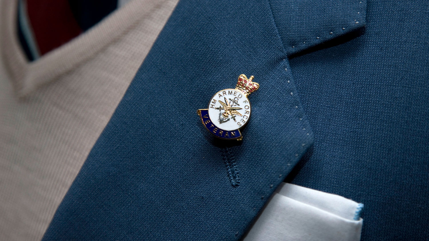 Veterans Badge HM Armed Forces Veteran Defence Imagery MOD