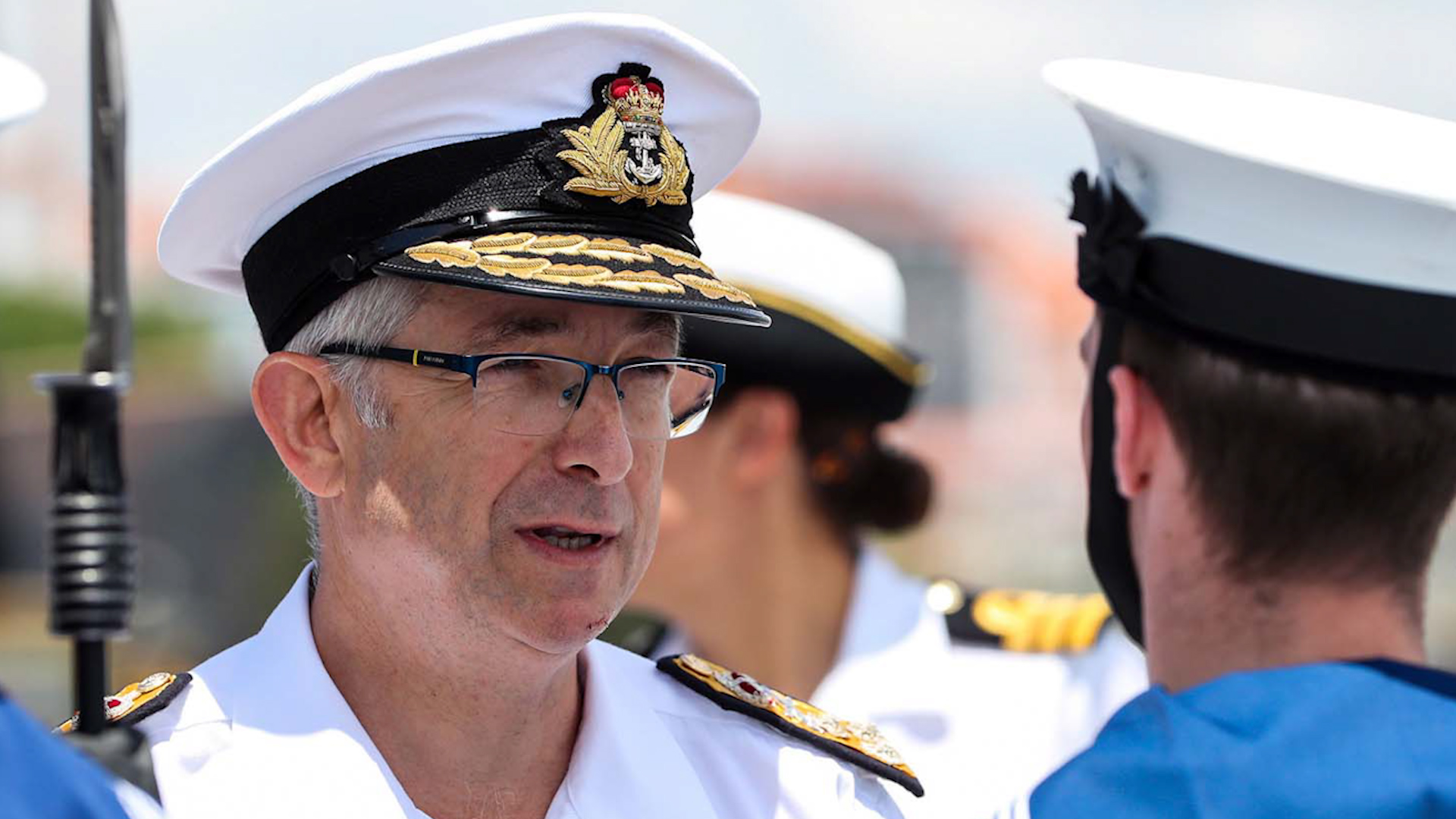 Vice Admiral Sir Clive Johnstone Royal Navy tribute 160524 CREDIT ROYAL NAVY